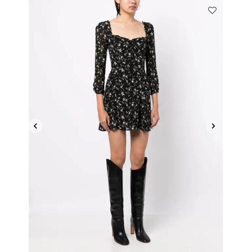 Reformation Rremi Floral-Print Minidress
